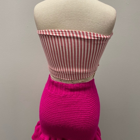 Vertical striped tube top - Picture 5 of 6